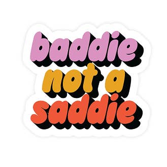 Baddie Not A Saddie Vinil por atacado de The Swear Jar