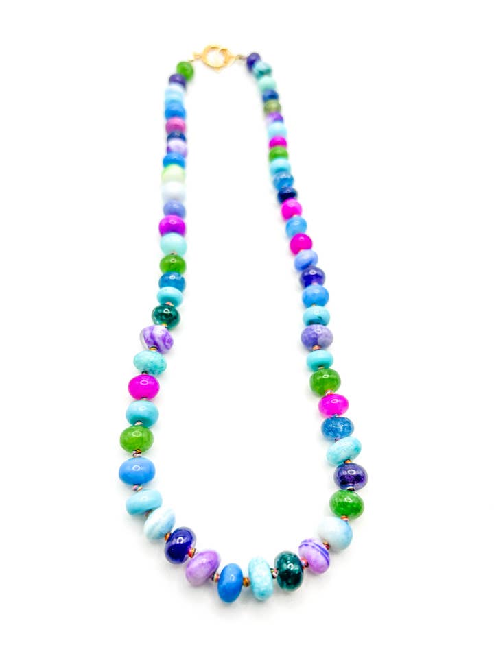 THE CHELAN: Opal Necklace for wholesale by Gems By SJ