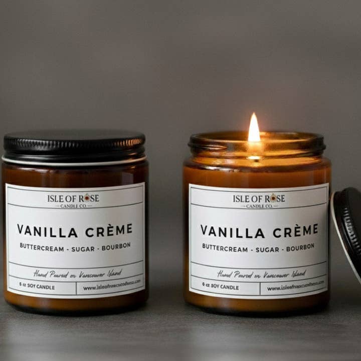 Vanilla Crème for wholesale by Isle of Rose Candle Co.