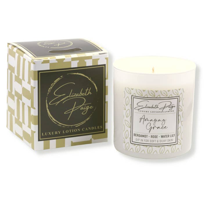 Elizabeth Paige Candles - Wholesale Jar/Filled Candle - Lotion Candle - Amazing Grace1