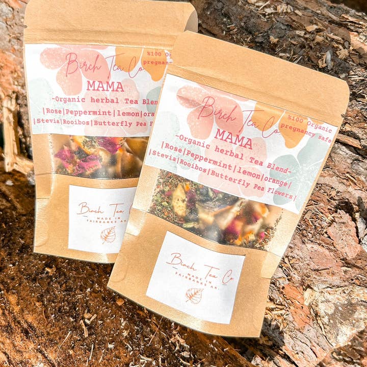 Birch Tea Co. - Wholesale Losse thee - Mama - Citrus + Floral biologische theemix met losse bladeren