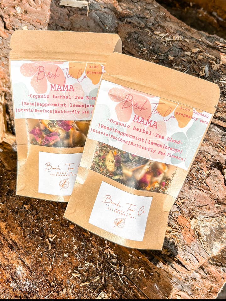 Mama - Citrus + Floral Organic loose leaf tea blend for wholesale by Birch Tea Co.