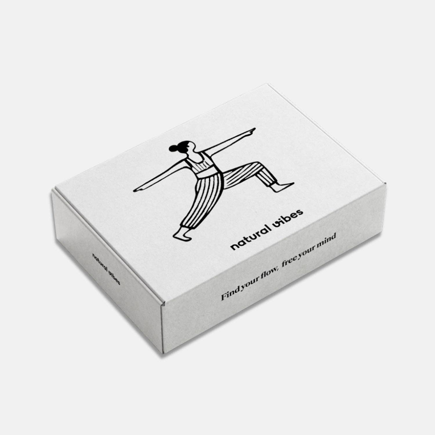 Natural Vibes - Wholesale Socks - Unisex - 2-Pack Gift Set Yoga - Organic Yoga Socks3