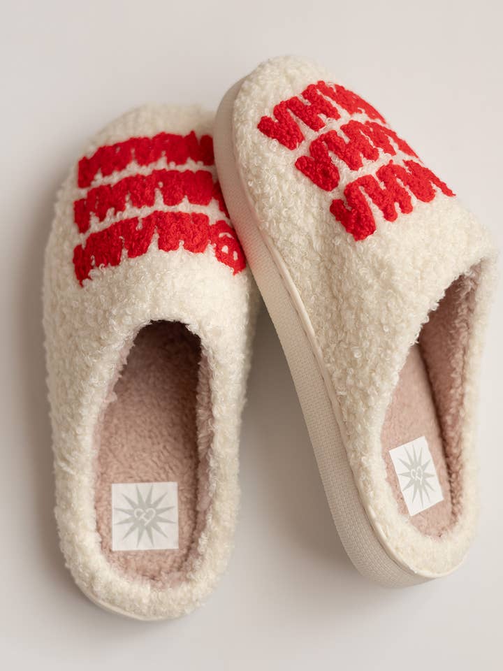 The Cold Hearted Collective - Wholesale Slippers - Women's - Omaha Smiley Slippers2