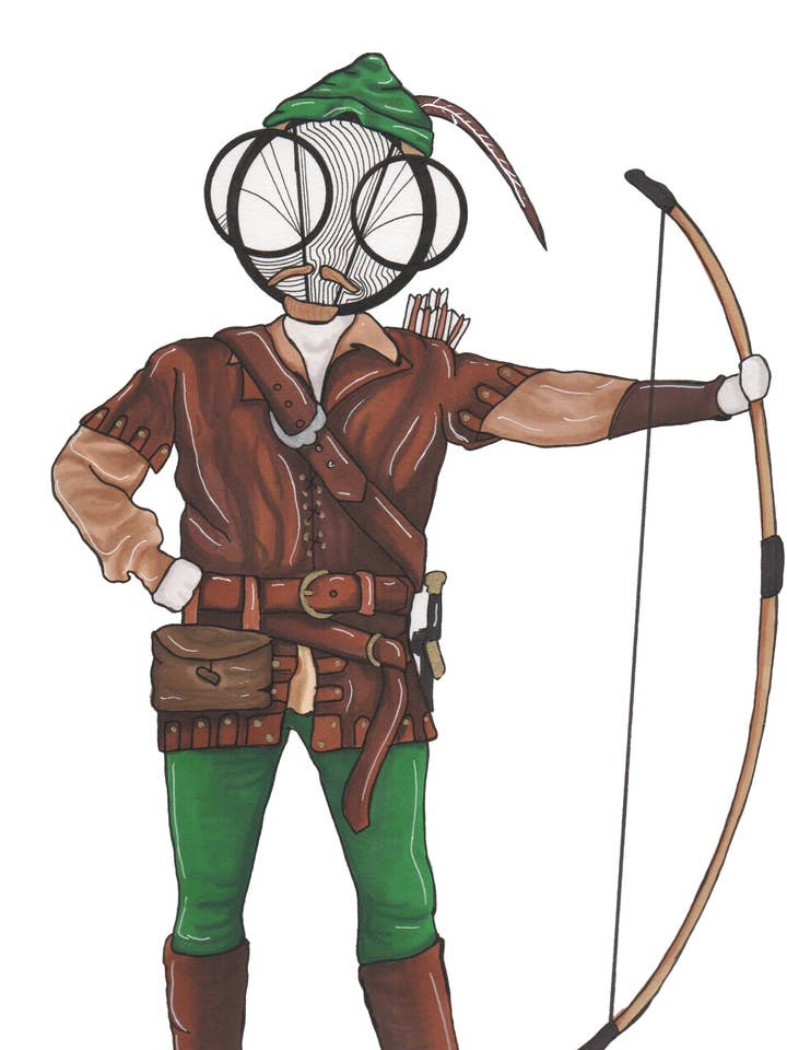 Lámina de Robin Hood para venta al por mayor de Harth Creations