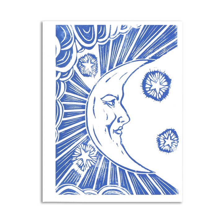 Sapphorica Creations Mondmann Kunstkarte für den Großhandel von Sapphorica Creations