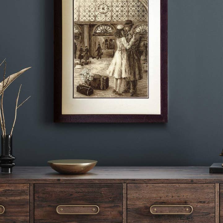 RIOLIS - Wholesale Embroidery/Cross Stitch Supplies - Cross Stitch Kit From Riolis 2111 Old Photo. Rendezvous1