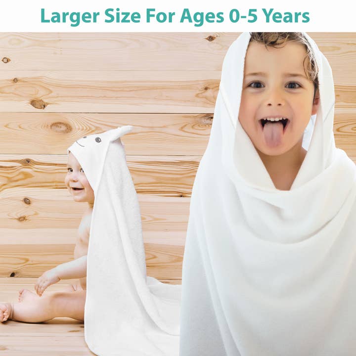 Snug Bug Gear - Wholesale Hooded Towel - Kids & Baby - Snug Bug Gear XL Bamboo Hooded Baby Towels Newborn -Toddler 5