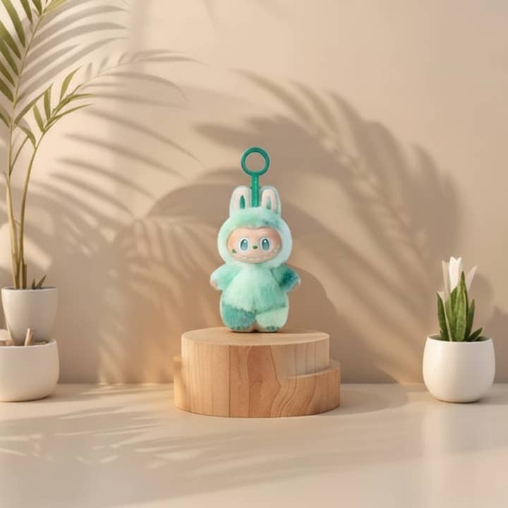 Buddha Yoga - Wholesale Keychain - Unisex - Labubu Keychain Plush – Mystery Blind Box2