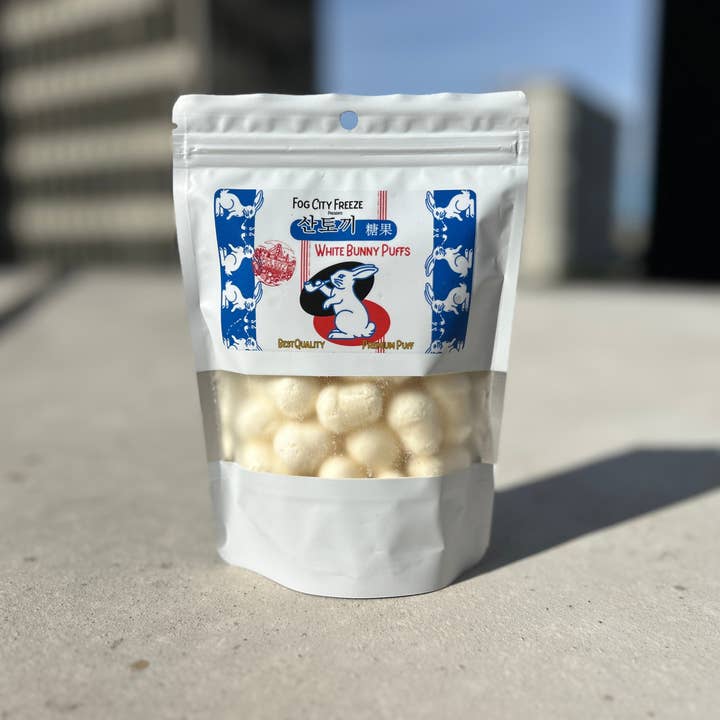 Fog City Freeze - Wholesale Hard Candy - White Bunny Puffs