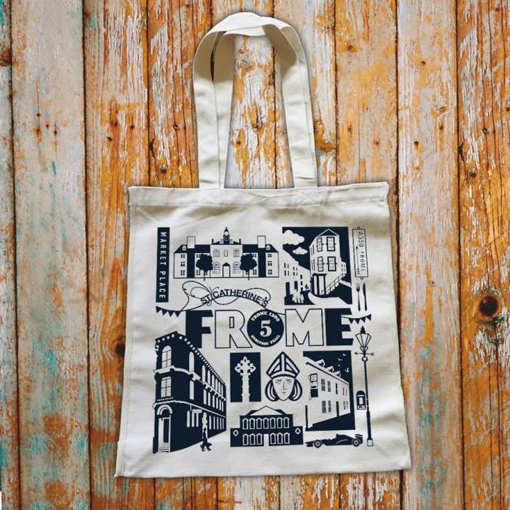 Borsa tote Frome per la vendita all'ingrosso da parte di Susan Taylor Design