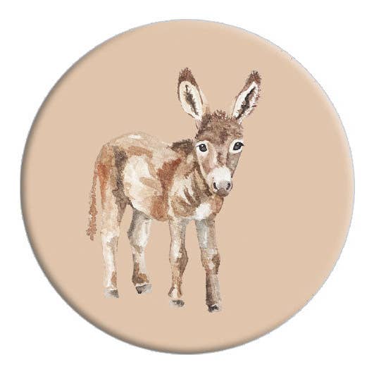 Magnet rond Donkey voor wholesale door Hey!Cards GmbH & Co. KG