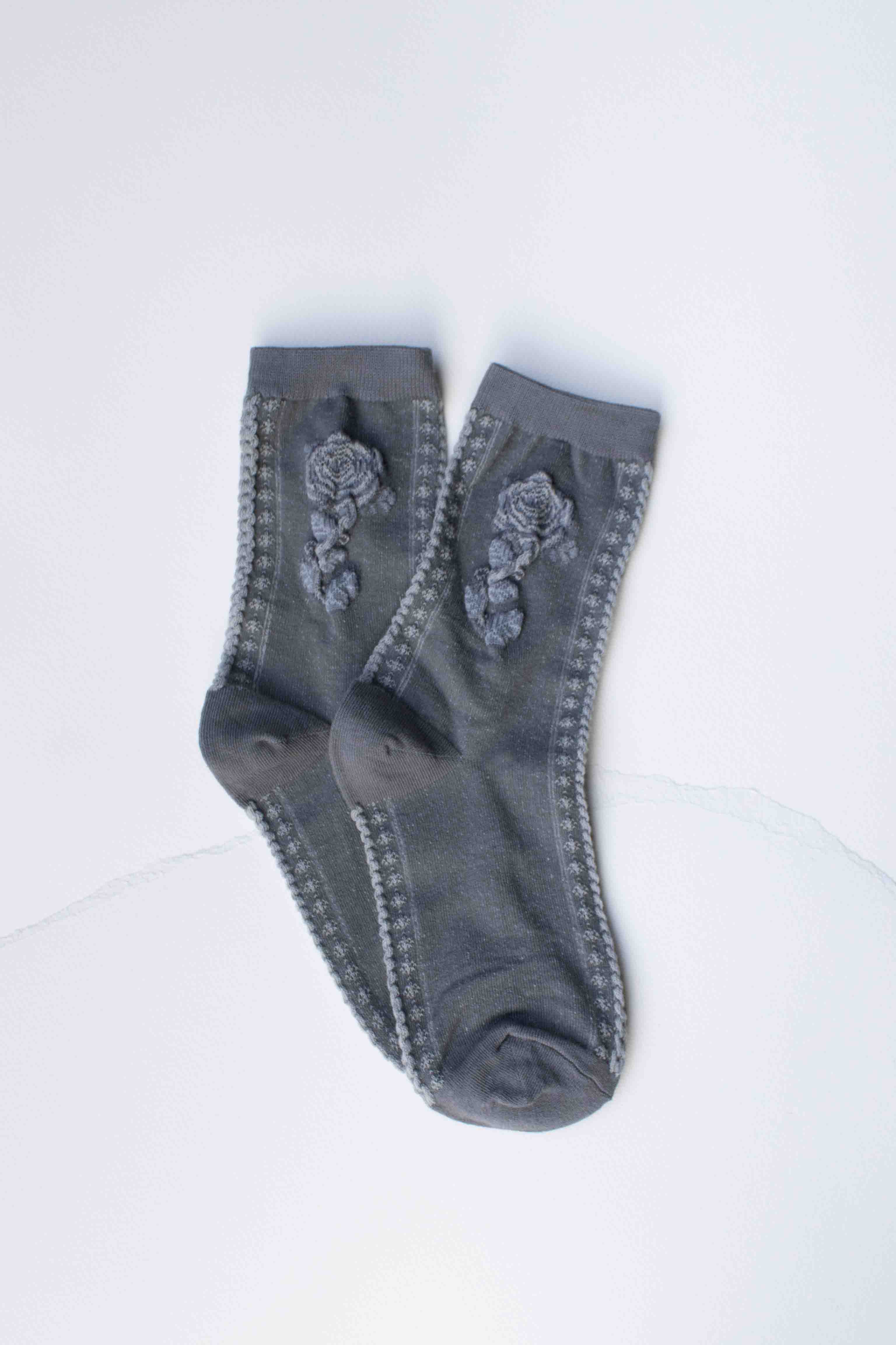 Tiepology - Wholesale Socks - Women's - Rose Cotton Blend Socks6