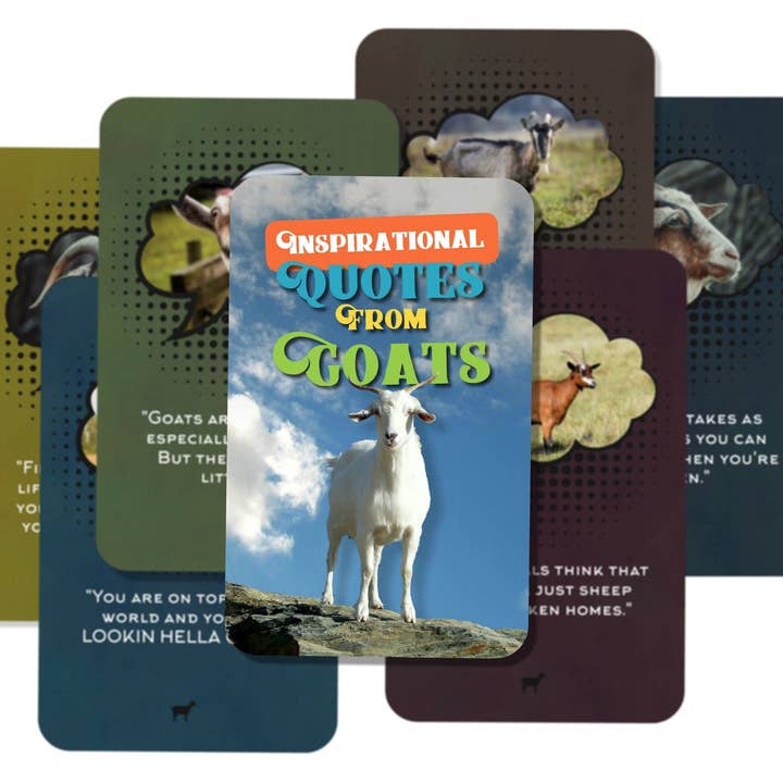 Ibiza Tarot USA - Wholesale Stationery/notecard set - Inspirational Quotes from Goats - Inspirational cards4