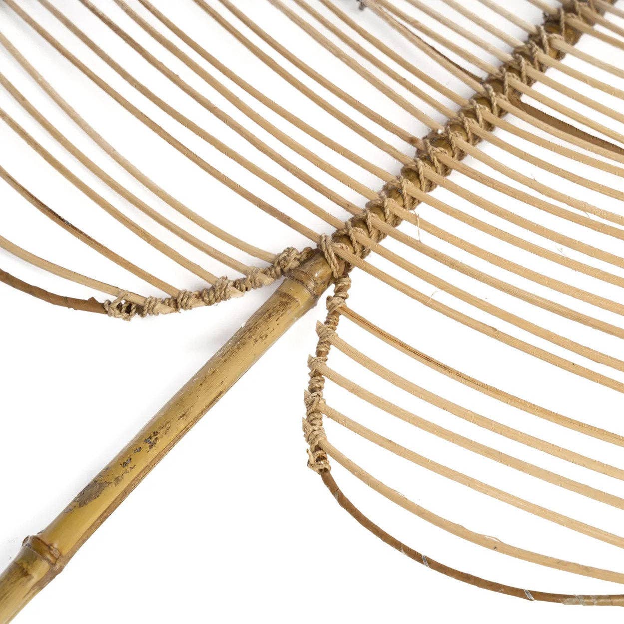 Bazar Bizar Living – wholesale Dekorativt bordsobjekt – Rattanmonstera i naturlig färg2