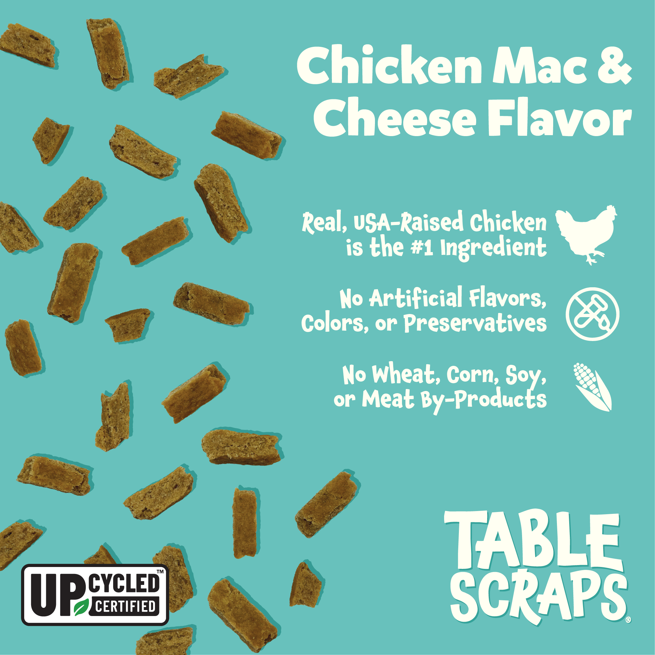 Table Scraps - Wholesale Pet Treats - Cat - Disney Table Scraps Chicken Mac & Cheese Flavor Cat Treats 2