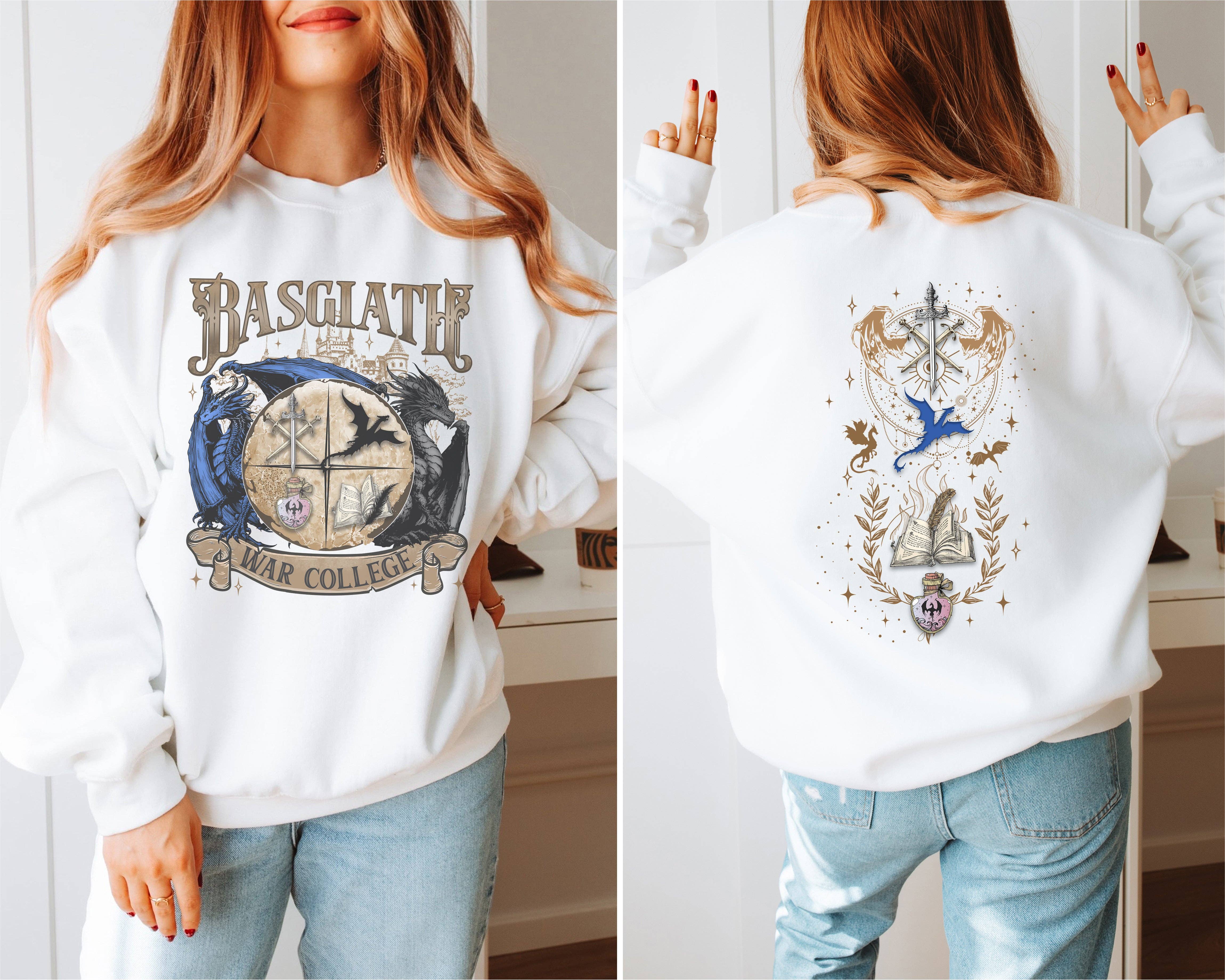 MagicMerchEmporium - Wholesale Graphic Sweatshirt - Women's - Basgiath War College 2 Sweatshirt4