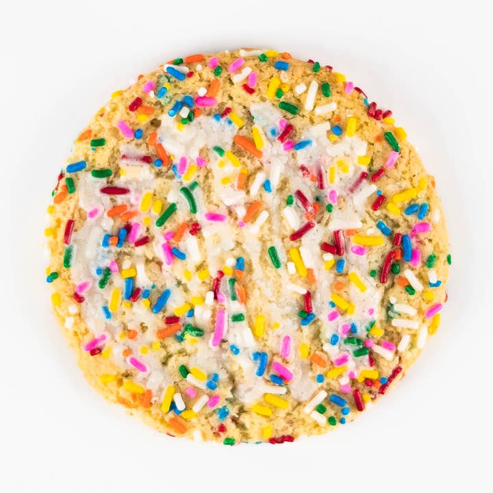 Confetti Riot Cookie for wholesale by Breauxdoo Bakery