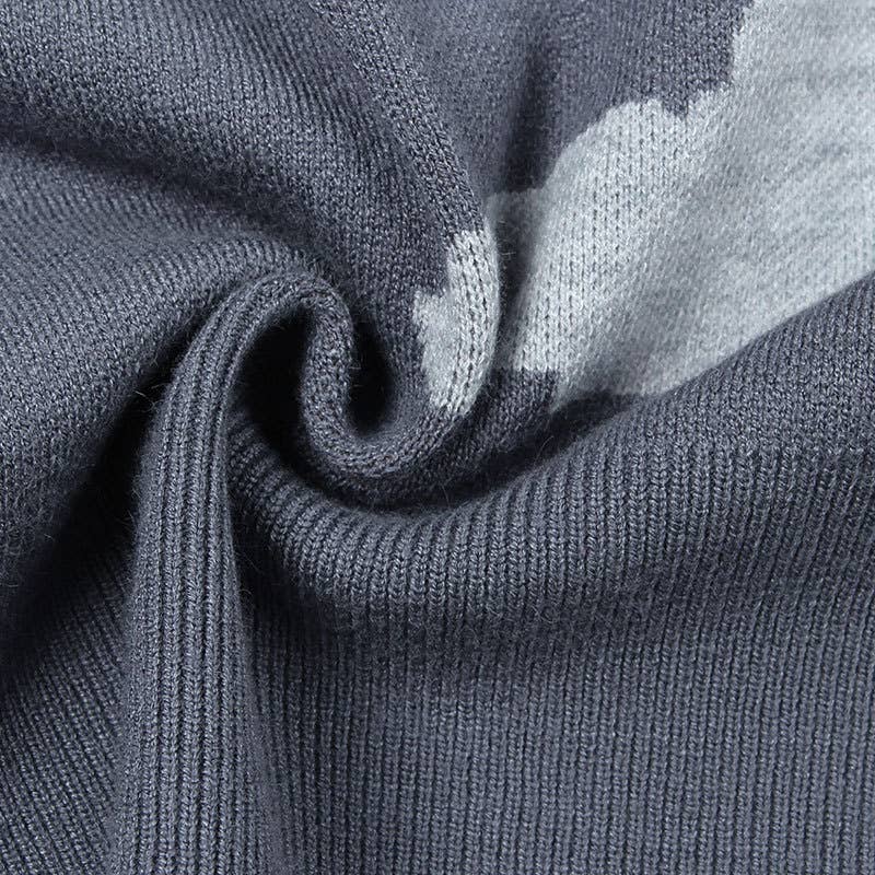 Lily Clothing - Wholesale Knit Sweater - Women's - CAMOUFLAGE LEOPARD PRINT CREW NECK JUMPER6