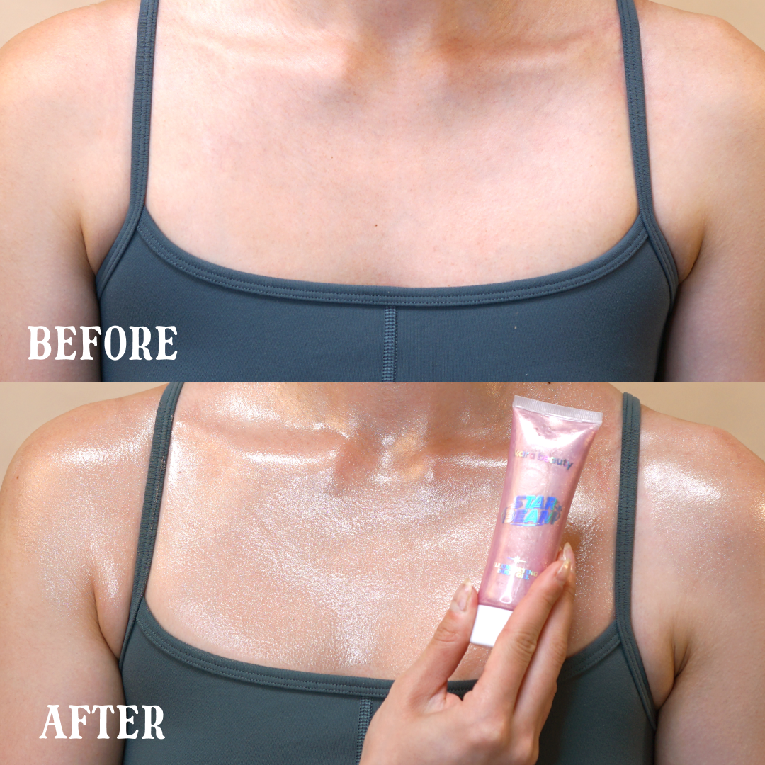Kara Beauty - Wholesale Body Glitter/Shimmer - STARBEAM Illuminating Body Gel3