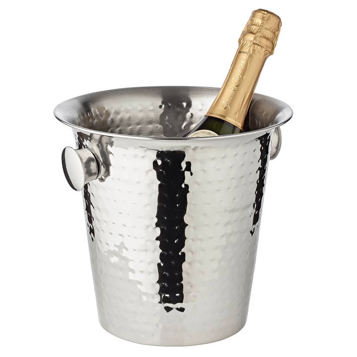 EDZARD - Vendita all'ingrosso Secchielli per vino - Raffreddatore champagne Joey S/3 martellato esterno Ø 21 cm