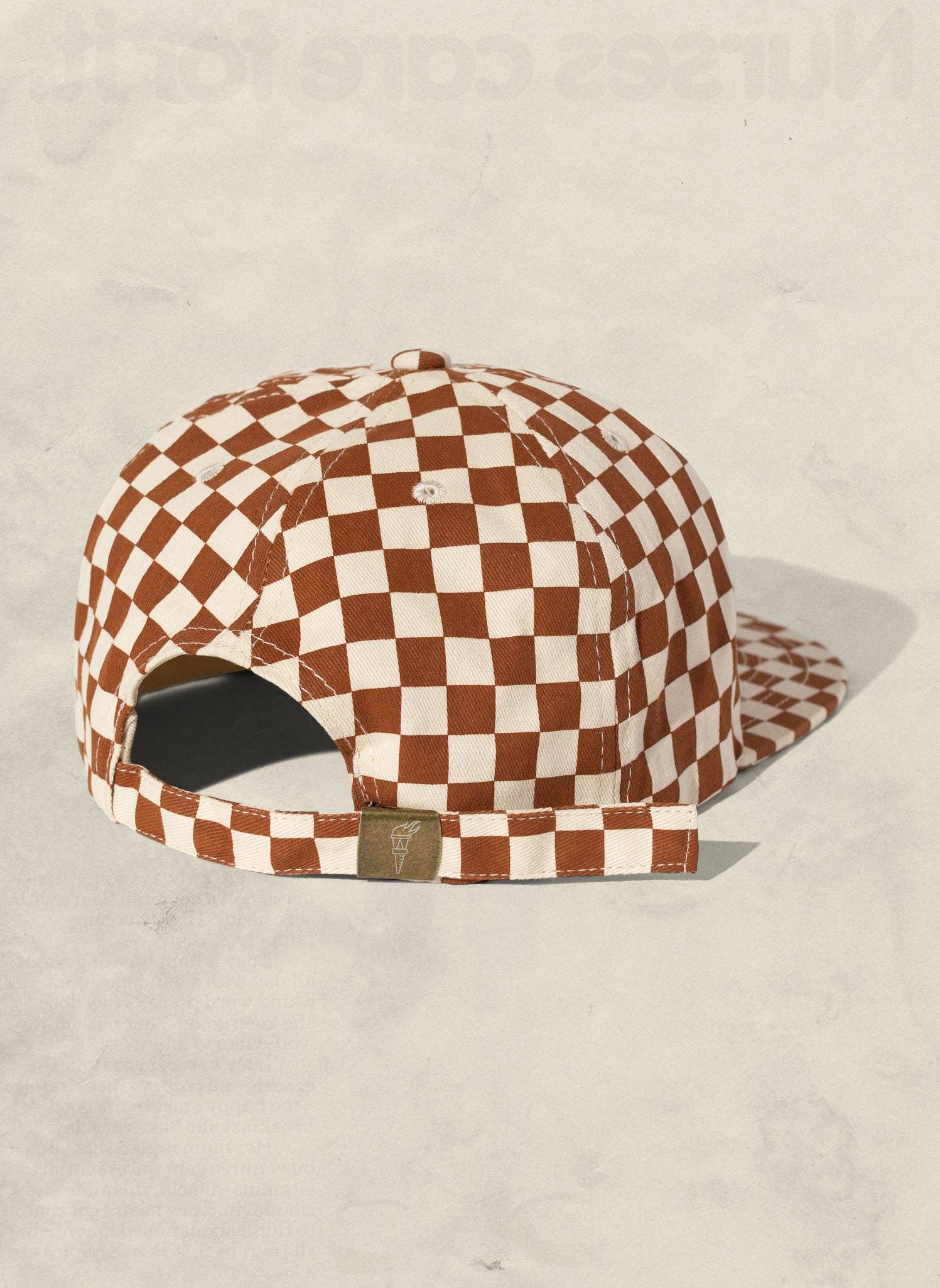 Weld Mfg. - Wholesale Flat Brim Cap - Unisex - Checkerboard Field Trip Hat™23