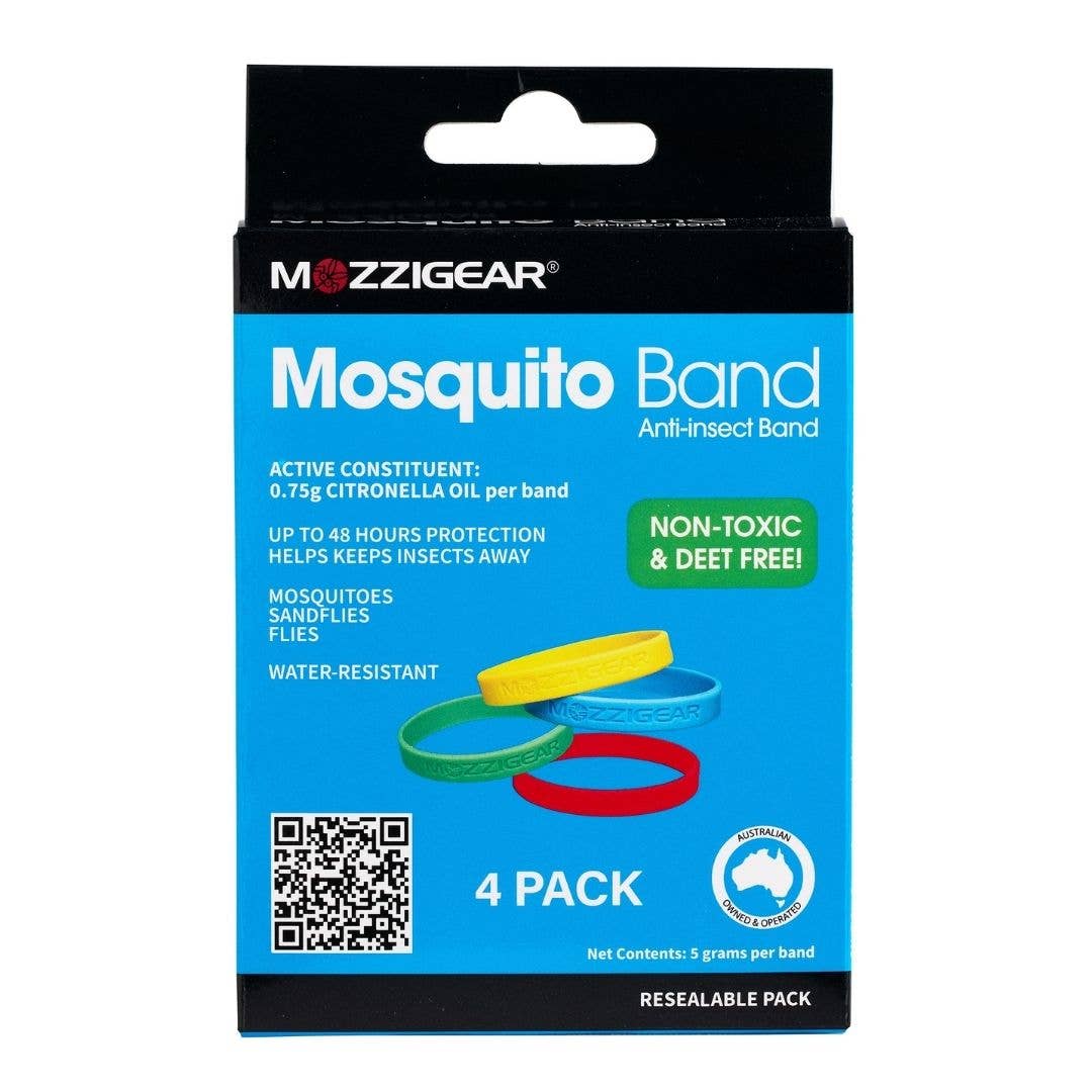Mozzigear - Wholesale Insect repellent - Mozzigear Adults Mosquito Band 4 Pack0