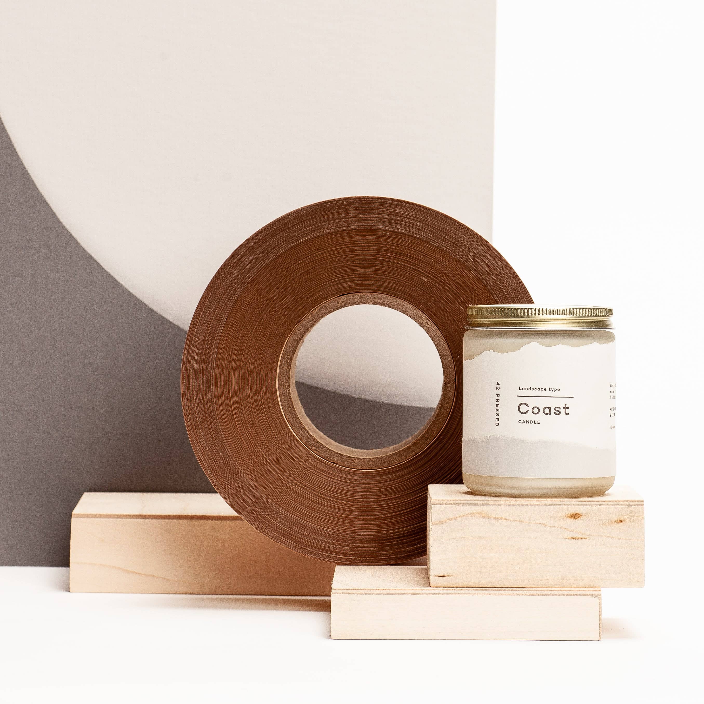 42 Pressed - Wholesale Jar/Filled Candle - Coast Candle2