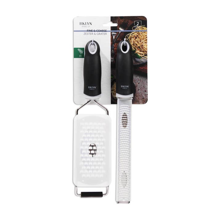 Core Home - Wholesale Grater - 2pc Fine and Coarse Zester/Grater Set
