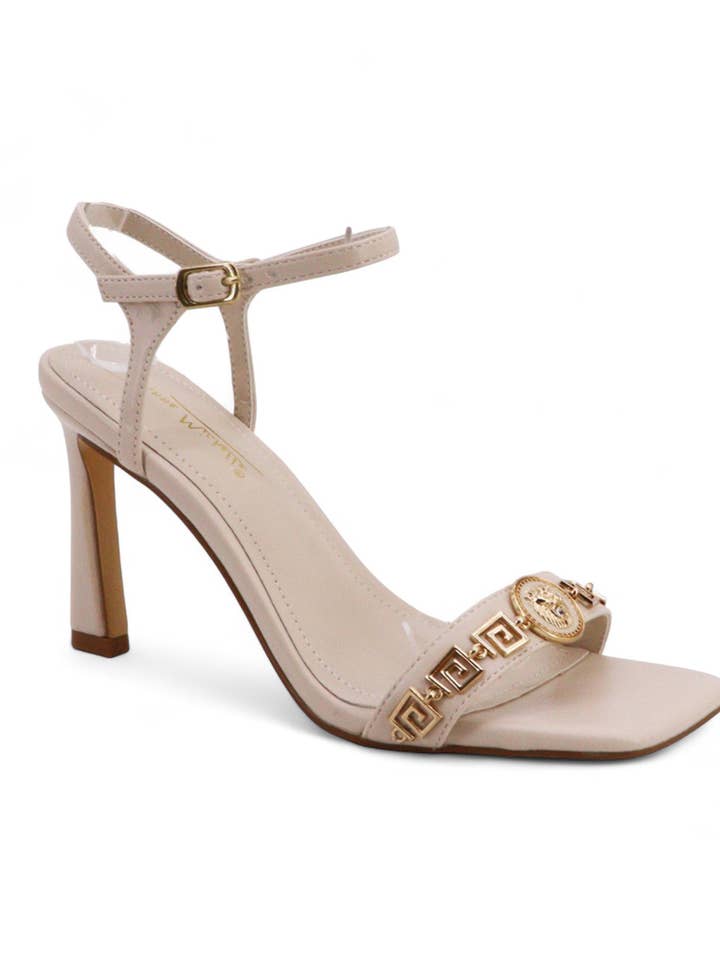 FASHION EMPORIO - Wholesale High heels – Women’s - Women Stiletto Heel ankle Strap Party Shoes JP-STEAM-472