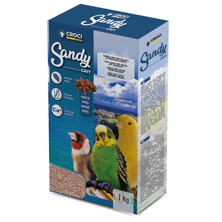 Croci - Venta al por mayor Suplemento - Excepto perros y gatos - Arena Volátil con Grano - 1 Kg