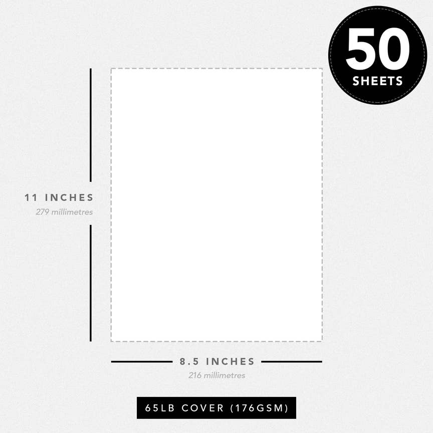 Fine Cardstock – wholesale Hantverkstillbehör – Ljus färg Cardstock papper - 65 lb täcka (176 GSM) - 50 Antal84