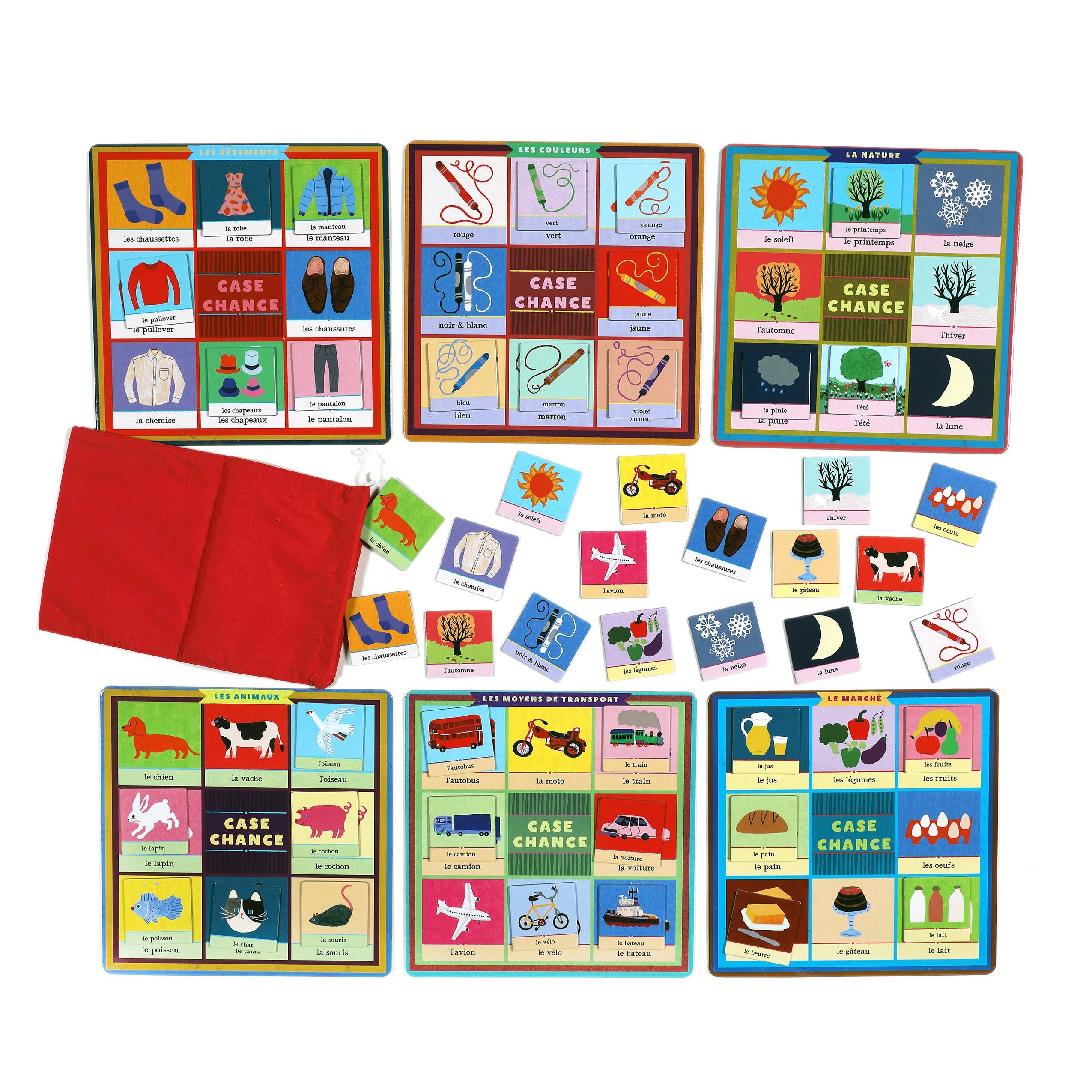 eeBoo - Wholesale Brain Game - Kids - French Bingo2