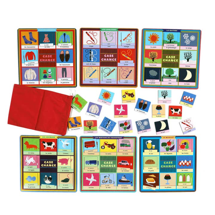 eeBoo - Wholesale Brain Game - Kids - French Bingo2