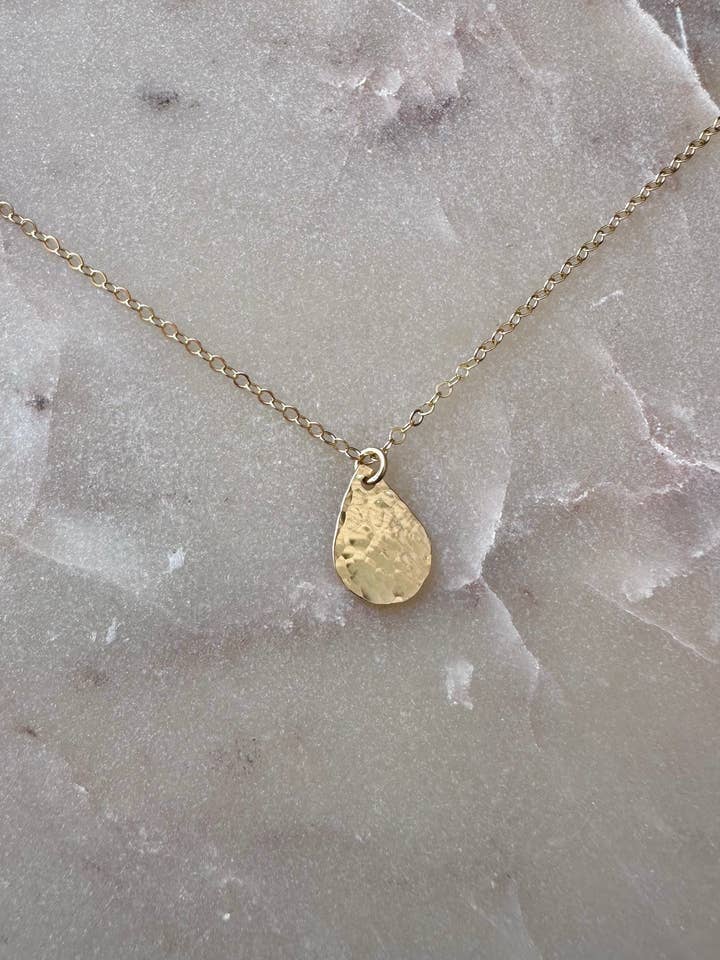 Tear Drop Necklace for wholesale by Made by Adelaide