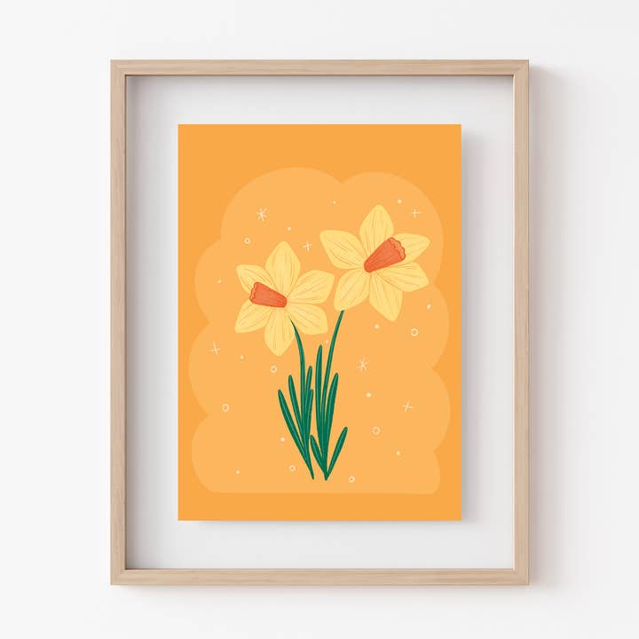 Påsklilja Tryck för wholesale av Brightrose Studio
