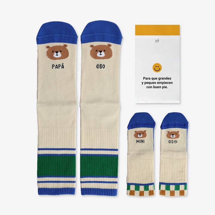 Kit Grands et Petits "Papa et mini Ours@" pour la vente par UO