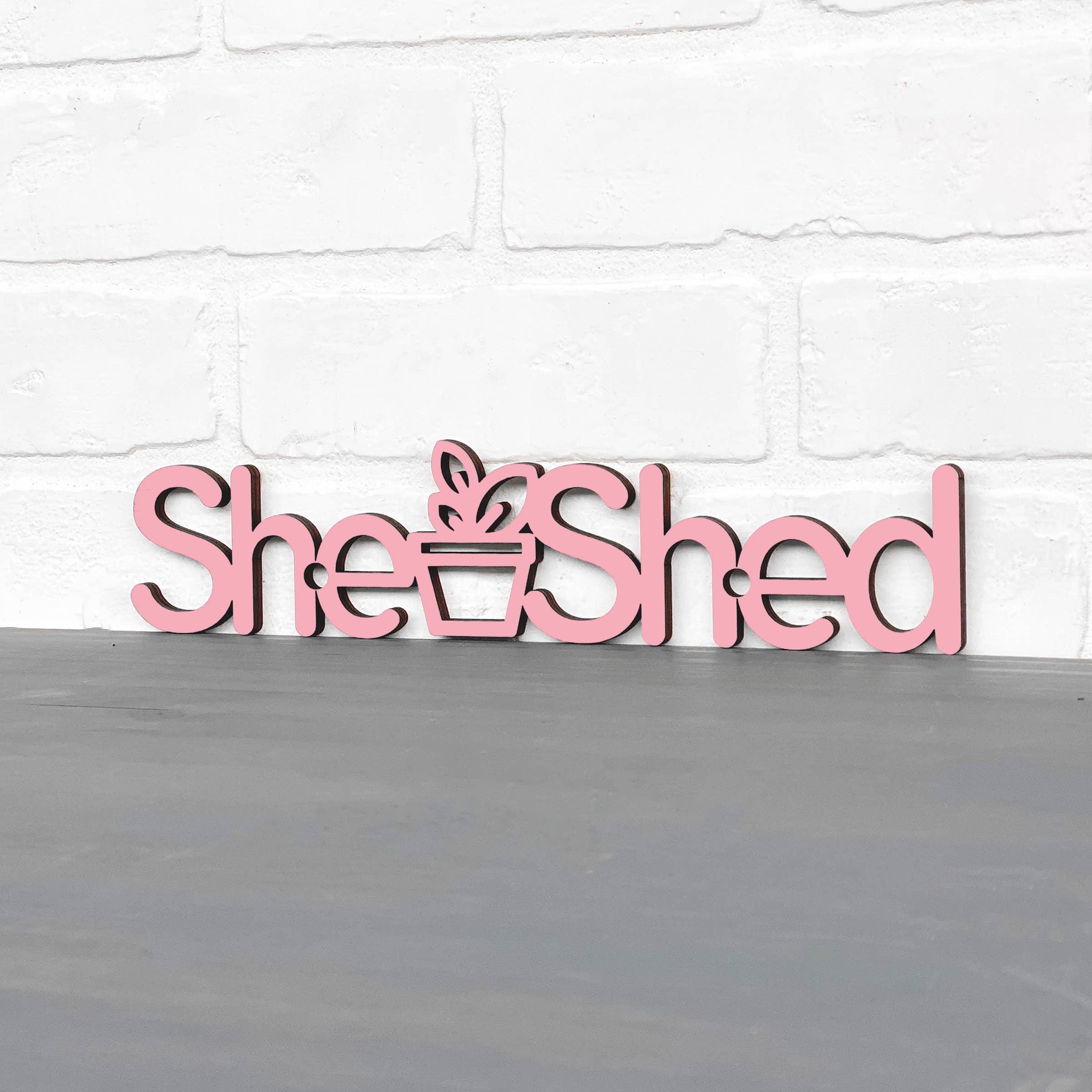 Spunky Fluff - Wholesale Wall Sign - She Shed Women's Wood Garden Shed Sign3