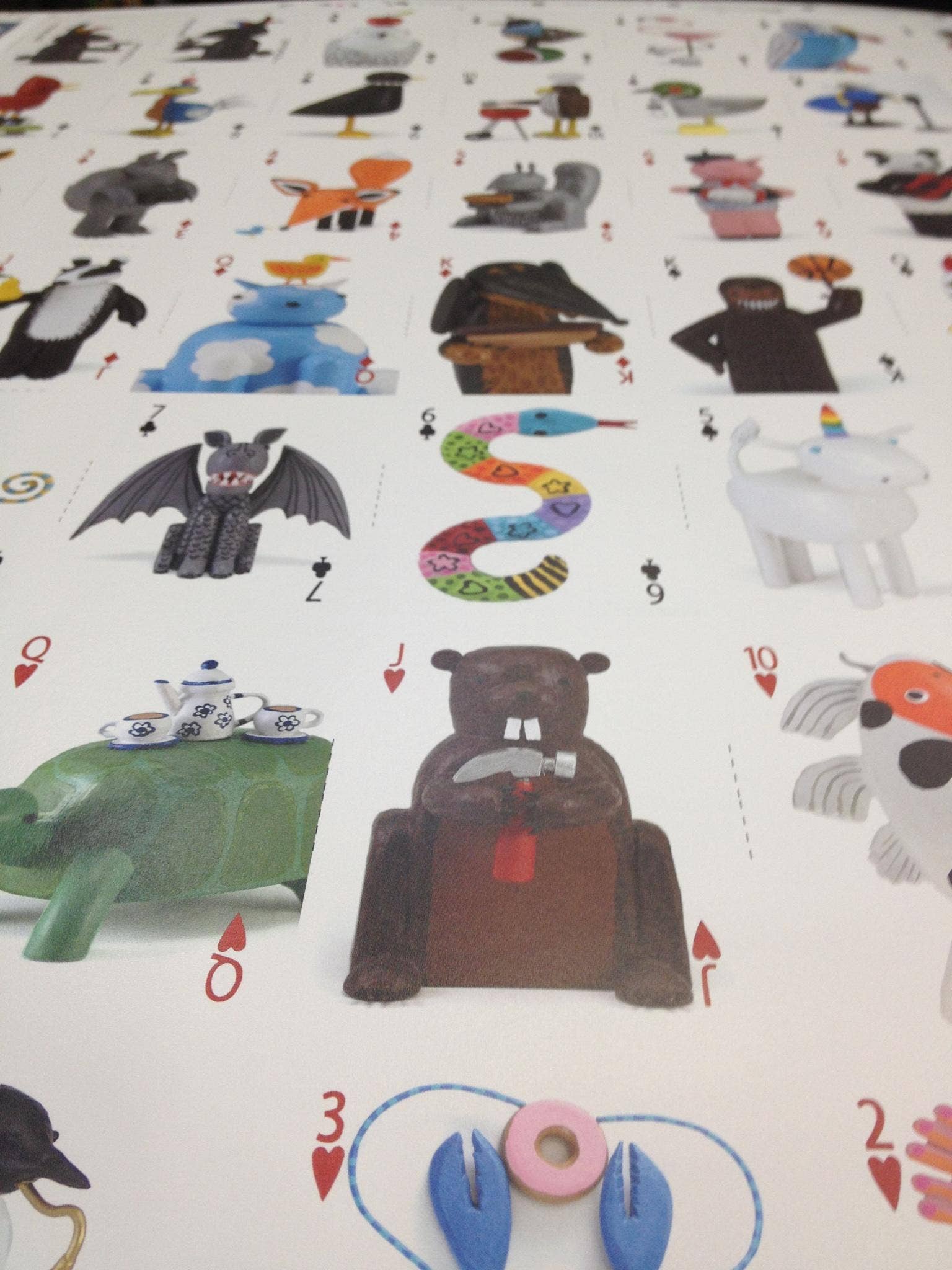 Bunny with a Toolbelt - Wholesale Playing Cards - Playing Card Wall Art2