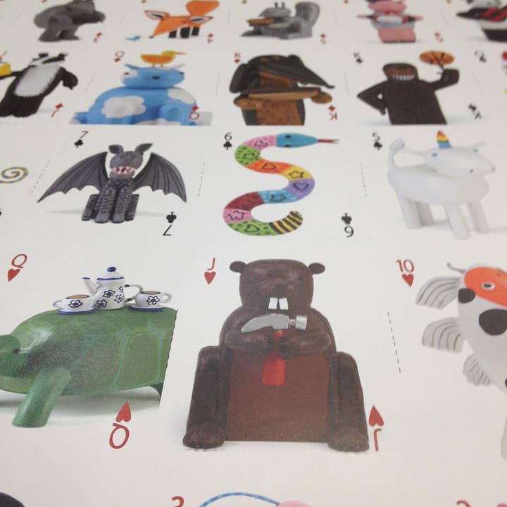 Bunny with a Toolbelt - Wholesale Playing Cards - Playing Card Wall Art2