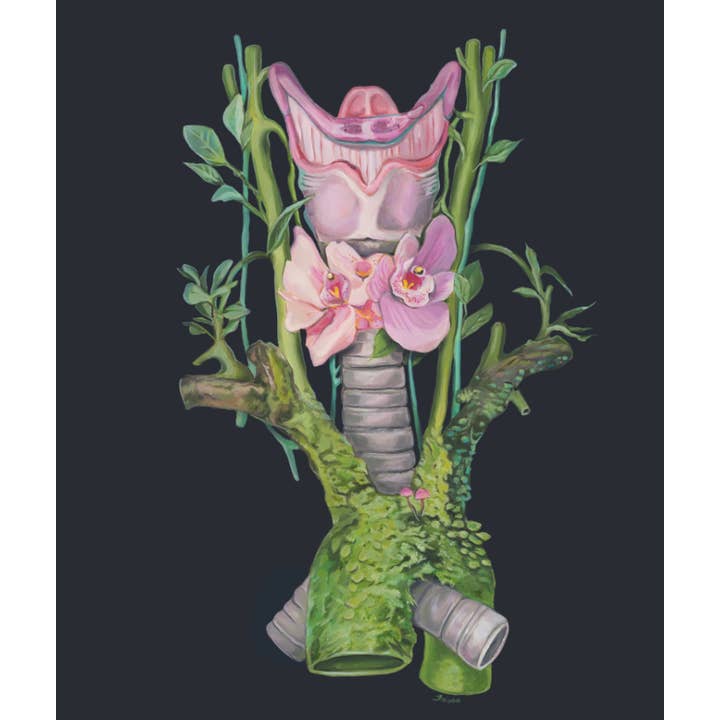 Trisha Thompson Adams - Vendita all'ingrosso Stampa artistica - Stampa artistica floreale di anatomia del fiore tiroideo