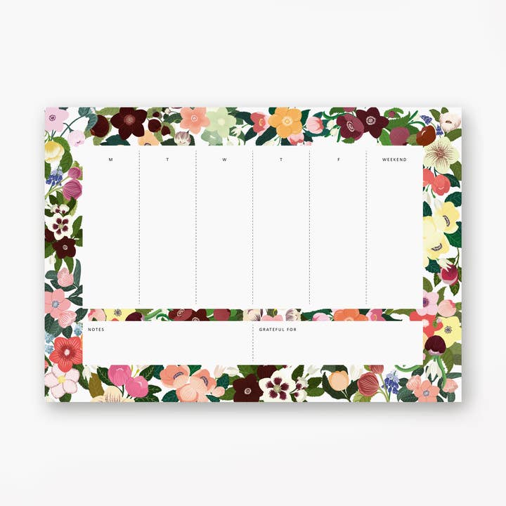 Bloco de notas de planeamento semanal A4, lista de coisas a fazer, agradecimento por atacado de Emadam - Art & Design