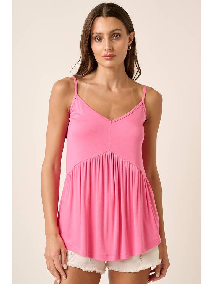 mittoshop - Wholesale Tank Top - Women's - BABYDOLL KNIT TANK TOP