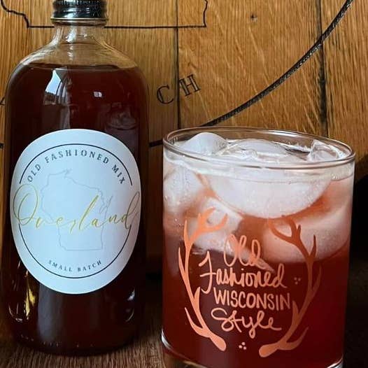 Overland Old Fashioned Mix - Wholesale Cocktail Mix/Syrup - Overland Old Fashioned Mix (16 oz)2