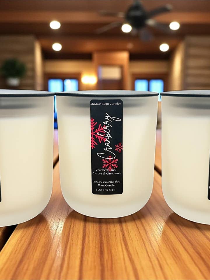 Holiday Candle Bundle for wholesale by Mayken Light Candles