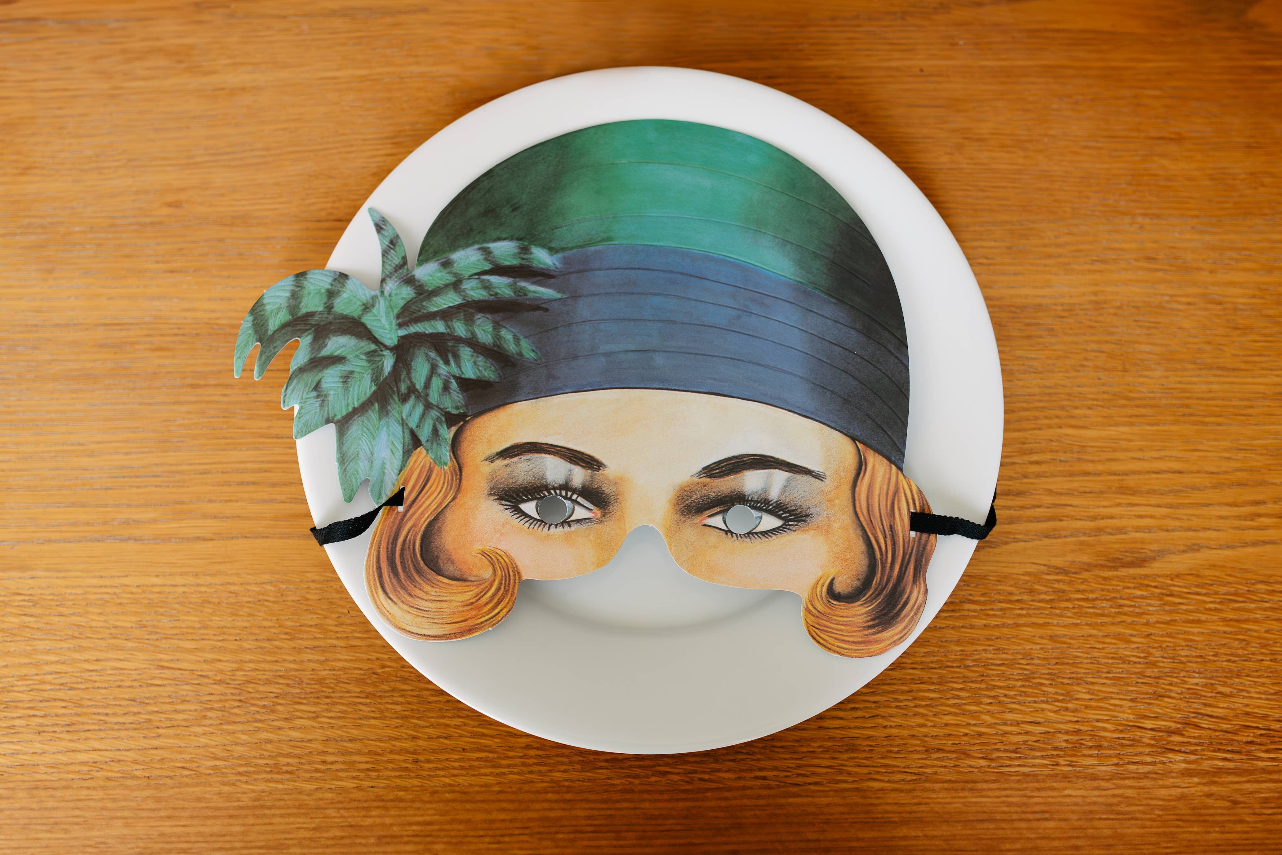 Mamelok - Vente Déguisement – unisexe - MASQUES DE FÊTE DES ANNÉES FOLLES3