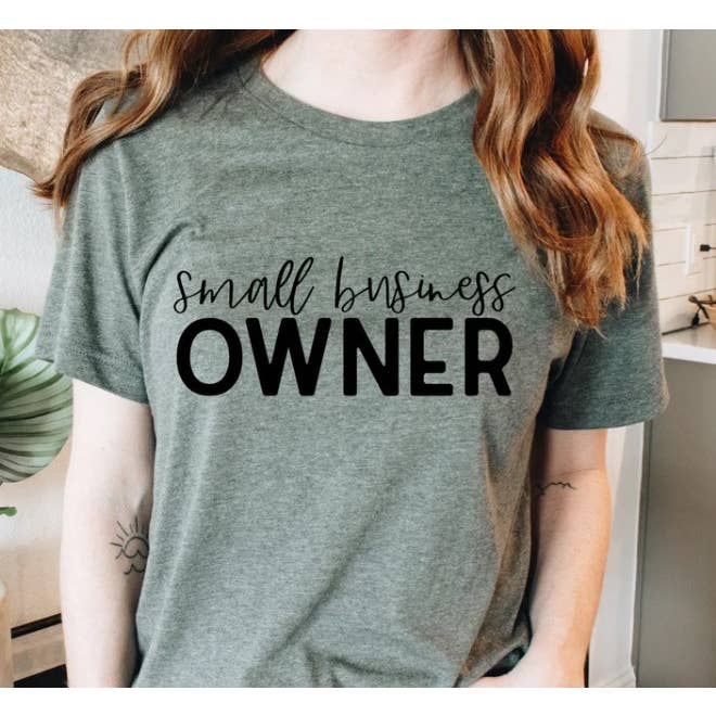 Small Business Owner Graphic Tee or Sweatshirt for wholesale by Ashton Grove Ltd Co