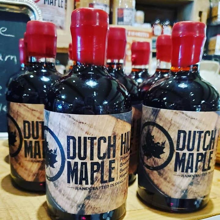 Dutch Hill Maple - Vente Sirops d'érable - Sirop d'érable vieilli en baril de Bourbon1