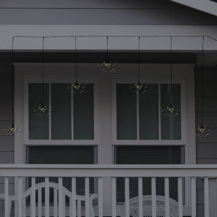 LumaBase - Wholesale String Lights - Electric Starburst Curtain String Lights2