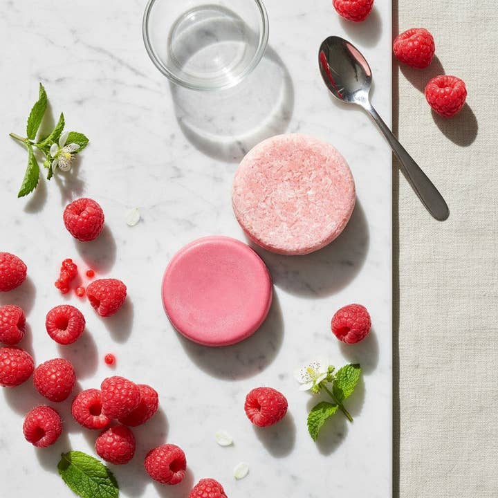 Conditioner Bar | Raspberry Breeze for wholesale by Vibey Soap Company